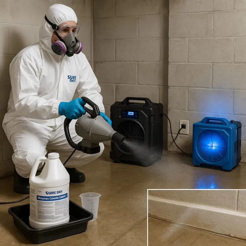 Sanitization and Odor Removal process in Parksdale, CA