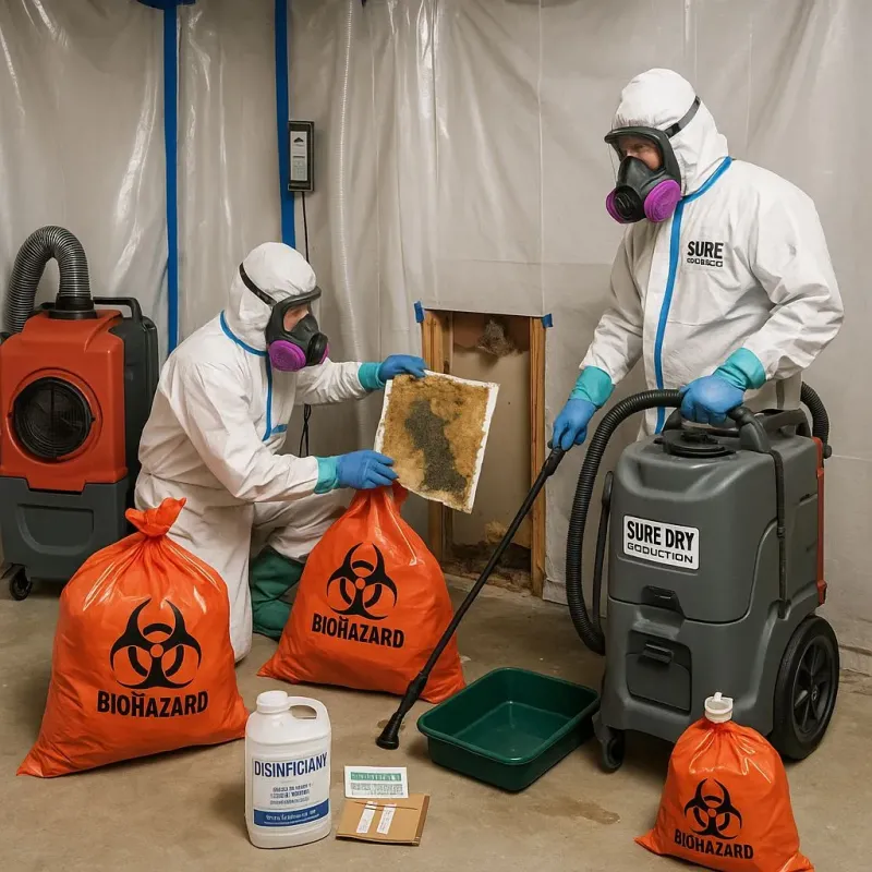 Contaminated Water Handling Protocols process in Parksdale, CA